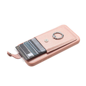 Porte-cartes de crédit d'affaires étui de téléphone en cuir portefeuille Coque téléphone portefeuilles de téléphone pour iPhone 16e 13 <span class=keywords><strong>Mini</strong></span> 15 16 17 Plus Pro Max - Product Image 1