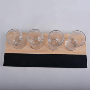 Excelente Juego de Degustación de Cervezas, Juego de Vasos de Cerveza Artesanal Pilsner de 4 oz con Paleta y Pizarra - Product Image 6