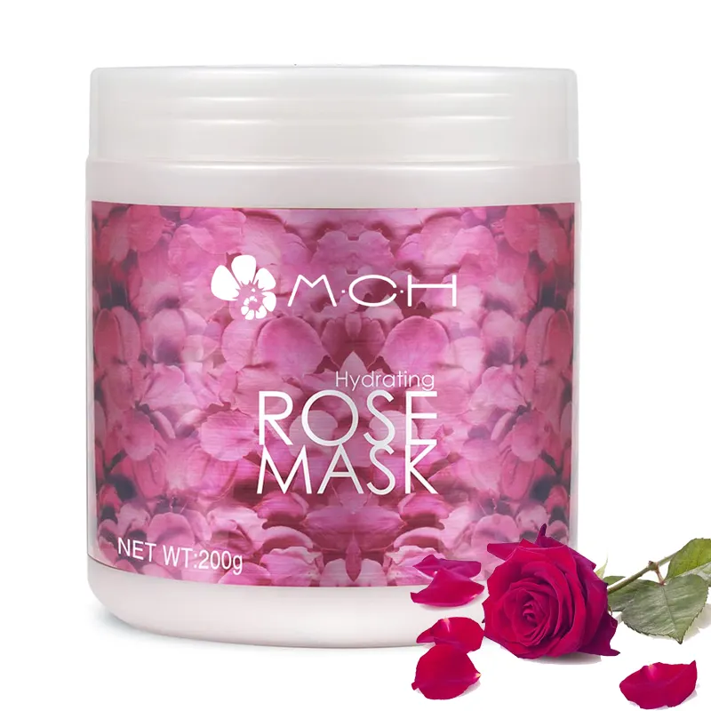 Efero — masque blanchissant pour la peau, 100g, soin du visage, à peler, gelée humide en caoutchouc, poudre de gelée douce au collagène Rose biologique, vente en gros