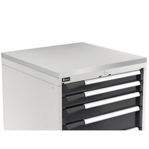 Tapa de acero inoxidable Fami 1428x726x23mm para cajoneras Master 78x36EH - Product Image 2