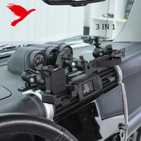 Accessoires de voiture, console centrale, fabrication modulaire, kit de support de montage pour tableau de bord pour Toyota FJ Cruiser 2006-2022