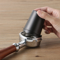 Tasse de dosage d'espresso en acier inoxydable de 58 mm Outils de café pour verser le distributeur de grains de café