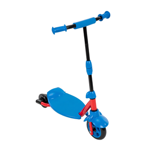 Huffy Marvel Spider-Man <span class=keywords><strong>Trottinette</strong></span> pliable à 3 roues en acier allié convertible pour enfants d'âge préscolaire bleue pour l'extérieur - Product Image 1