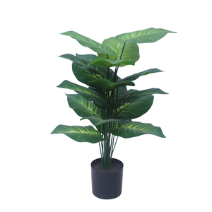 Trung Quốc nhà máy Nhân Tạo Màu xanh lá cây cây trong chậu nhựa ngoài trời Faux plantas artificiais trang trí Trung Quốc nhân tạo thực vật - Product Image 6