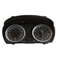 Layar Instrumen Digital LCD Bekas Berkualitas Tinggi Seri M3 E90E92E93LCI untuk Meja Kerja, Menampilkan Kecepatan, Tachometer, Level Oli, dan Suhu