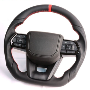 Volant de direction rond noir personnalisé amélioré AURON pour LC300 MR--LC300-HZCM OEM - Product Image 1
