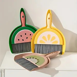 Wholesale Mini Broom <b>and</b> <b>Dustpan</b> <b>Set</b> <b>Brush</b> Desktop Cleaning Garbage Shovel for Home Living Room Table Camping - Product Image 4