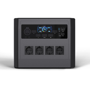 Station d'alimentation portable 2000W, batterie solaire LiFePO4, onduleur à onde sinusoïdale pure, contrôleur MPPT, port Type C - Product Image 1