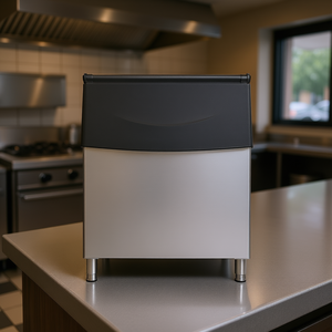 Contenedor de Almacenamiento de Hielo Comercial de Acero Inoxidable, Capacidad de 500 Libras, para Restaurantes y Tiendas de Bebidas, Diseño Industrial Resistente a la Oxidación - Product Image 2