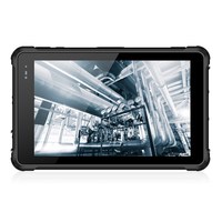 Tablet PC Resistente de Uso Industrial para Exteriores, Pantalla de 8 Pulgadas, RFID/NFC/Huella Dactilar, Windows 10, Procesador, IP67 Impermeable
