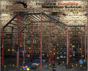 ProCircle Exercise Garage Small Gym Full Set Fitness Mini Gym <strong>Equipment</strong> - Product Image 2