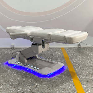 Hot Sale Modern <b>Electric</b> Tuina <b>Massage</b> Bed for Beauty Salon Popular 4 Motors Customizable Foot Control Facial Bed Feature Second - Product Image 1