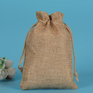 Bolsa de embalaje personalizada duradera de material <span class=keywords><strong>natural</strong></span>, venta al por mayor, bolsas de arpillera reutilizables, proveedor de bolsas de regalo mini con etiqueta privada - Product Image 1
