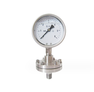 Manómetro de Diafragma con Brida Roscada Tipo DN25 DN50 de Acero Inoxidable con Absorción de Impactos 100-149 PSI - Product Image 1