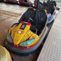 Voiture tamponneuse électrique d'intérieur à prix d'usine pour enfants, idéale pour les parcs d'attractions, les foires et les centres commerciaux, en acier et PVC