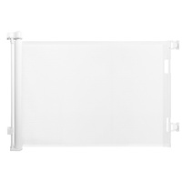 Barrière de sécurité rétractable pour animaux de compagnie en PVC Sair, extra large, barrière de sécurité pour bébé, portes de sécurité pour escaliers, barrière multifonctionnelle pour animaux de compagnie à fixation murale