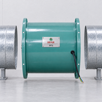 Ventilateur axial pour tour de refroidissement, condenseur, refroidisseur à sec, échangeur de chaleur, en acier galvanisé, pour les entrepreneurs en projets MEP