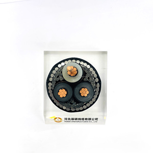 CU lõi xlpe cách điện thô dây thép bọc thép PVC vỏ bọc cáp điện yjv42 8.7/15KV - Product Image 5