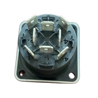 Connecteur Speakon en métal NL8FC, prise mâle 8 broches, prise femelle pour câbles de haut-parleurs professionnels Neutrik Speakon