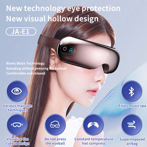 Masajeador ocular de diseño visual con terapia de calor, música Bluetooth y amasado con airbag para relajación sin presión - Product Image 2