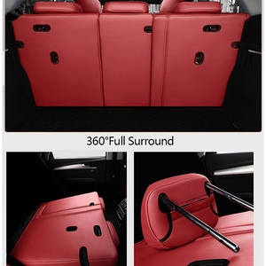 Fundas de asiento de coche de cuero transpirable resistente al desgaste impermeable de lujo 5D estilo deportivo personalizado Xiangta para <span class=keywords><strong>Nissan</strong></span> <span class=keywords><strong>x</strong></span>-<span class=keywords><strong>trail</strong></span> - Product Image 4