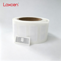 Étiquette RFID de petite taille à bas prix, 860-960 MHz, UHF passive, inscriptible, puce Monza 830, autocollant pour la gestion logistique des entrepôts