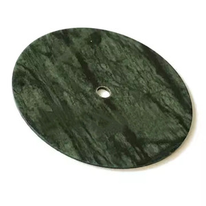 Cadran de montre en marbre vert naturel 28,5 mm, face en pierre personnalisée pour montres mécaniques, composants de montre de qualité supérieure, OEM - Product Image 2