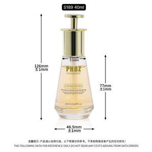 Nouvelle conception, flacon de sérum en verre conique mat de 40 ml, compte-<span class=keywords><strong>gouttes</strong></span> personnalisable or/argent pour les soins de la peau, les huiles capillaires, les <span class=keywords><strong>gouttes</strong></span> pour les yeux, l'emballage - Product Image 5