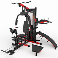 Machine de musculation 3-en-1 pour extensions et curls des jambes – Équipement de fitness multi-stations pour entraînement corporel et exercices