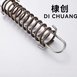 Tensor de resorte con gancho deslizante de acero inoxidable para fijación de cuerda a prueba de viento en toldos de carpa, tamaño mediano, acabado pulido - Product Image 4