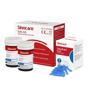 <span class=keywords><strong>Tiras</strong></span> reactivas para la prueba de azúcar en sangre 10/25/50 unidades, eléctricas, metálicas, seguras, AQ Smart y AQ Voice para - Product Image 1