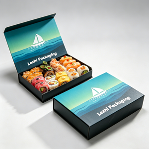 Caja <span class=keywords><strong>de</strong></span> Cartón para Sushi al por Mayor, Caja <span class=keywords><strong>de</strong></span> Sushi Desechable <span class=keywords><strong>con</strong></span> Logotipo Personalizado Impreso, Caja <span class=keywords><strong>de</strong></span> Sushi para Llevar <span class=keywords><strong>con</strong></span> División - Product Image 3
