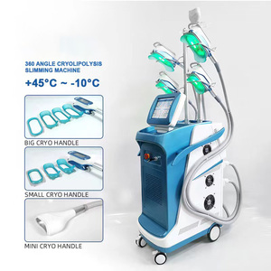 ระบบแช่แข็งไขมันกำลังสูง 800W 360 Cryolipolysis พร้อม 40K Cavitation RF สำหรับสตูดิโอเสริมความงาม อุปกรณ์แช่แข็งไขมันเพื่อการปรับรูปร่าง - Product Image 3
