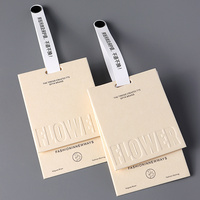 Vente en gros étiquette suspendue étiquette en papier pour vêtement en corde personnalisée étiquette suspendue avec logo personnalisé étiquettes en papier pour vêtement imprimées pour jean