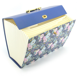 Carpeta de <span class=keywords><strong>Archivos</strong></span> Expandible Tipo Acordeón de 19 Bolsillos, Material de Papel Crema, Categoría Oficina, Personalizable, Gran Venta - Product Image 1