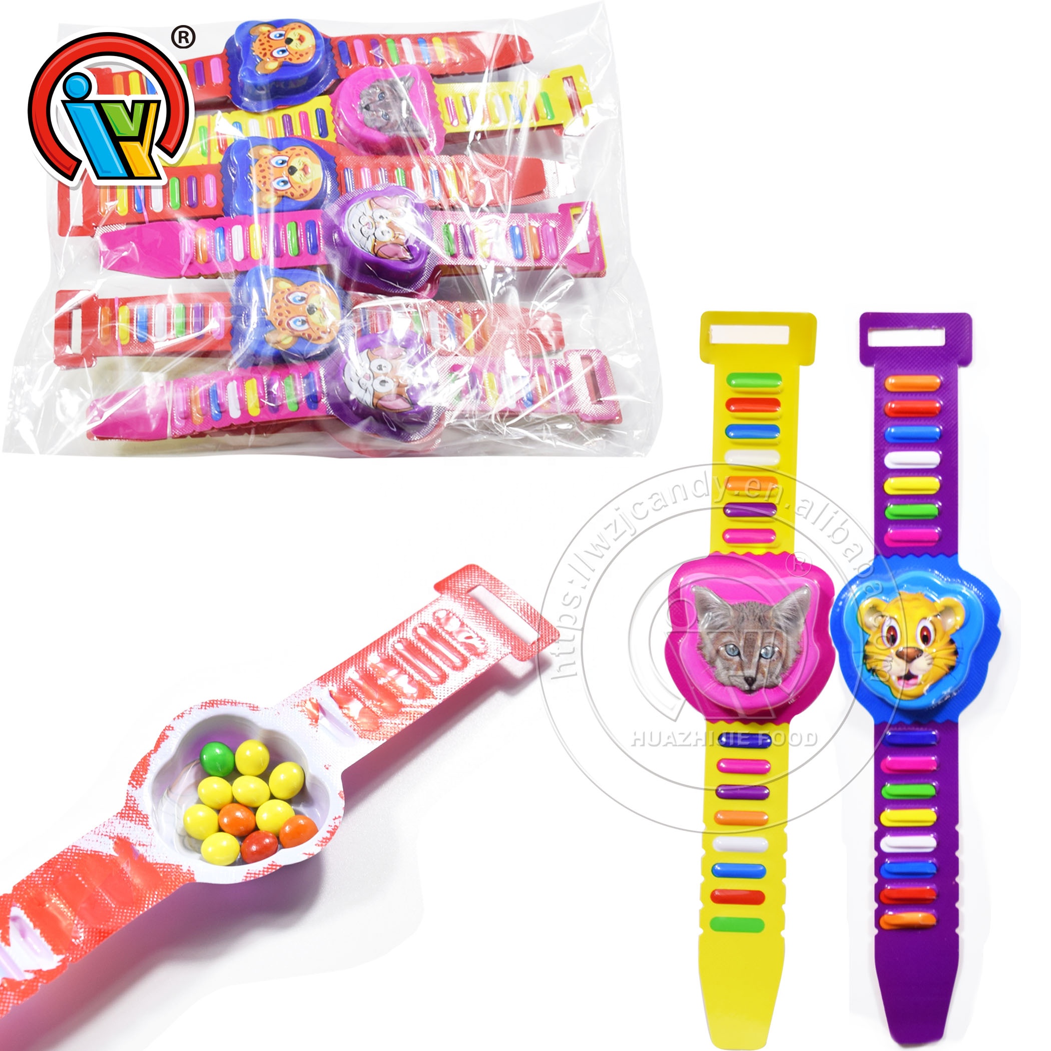 Халяльные шоколадные конфеты, красочные часы, игрушка для детей