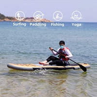 2025 prix de gros d'usine Paddle gonflable Sup Board pour la natation, le yoga