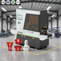 Renovix 2026, Impresora Digital de Última Generación para Envases, Impresora Automática de una Sola Pasada para Vasos PET, CMYKW con Barniz y Alimentación Automática