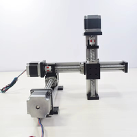 Actionneur linéaire à vis ouverte QRXQ RXS40XYZ-X, module de guidage linéaire à vis à billes multi-axes CNC, actionneur de mouvement linéaire pour portique