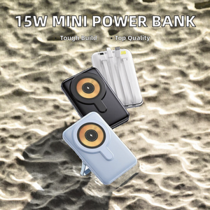 15 Wát xách tay 10000mAh Powerbank công suất cao Mini từ sạc không dây với đứng sạc nhanh tính năng chống thấm nước - Product Image 2