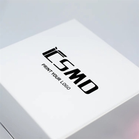 Individuelle Schokoladen-Papierboxen mit Möglichkeit zum Personalisieren, Wir Können Ihren Persönlichen Namen auf Dieser Kleinen Weißen Hochzeitsbox für Gastgeschenke Drucken