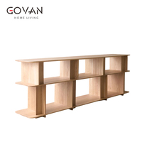 Table console en bois massif de la série nordique, écologique, pour salon, hôtel, hôpital