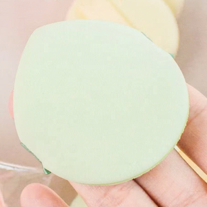 Lot de 12 houppettes rondes personnalisables avec logo privé pour l'application et la fixation du maquillage, ensemble de maquillage en gros - Product Image 4