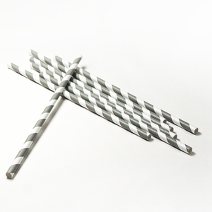 Thân thiện với môi dùng một lần giấy kraft uống ống hút phân hủy sinh học bong bóng trà ống hút cá nhân bọc cho nước trái cây trong quán bar - Product Image 4