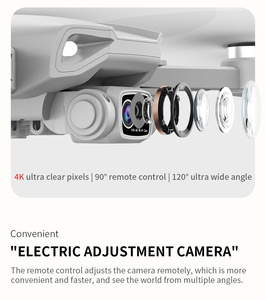 Youngeast l900 Pro SE GPS 4k Máy ảnh FPV đua Drone dài khoảng cách tránh chướng ngại vật điều khiển từ xa vật liệu nhựa - Product Image 2