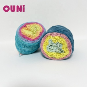 <span class=keywords><strong>Fil</strong></span> de Crochet pour couverture <span class=keywords><strong>fil</strong></span> épais pour tapis <span class=keywords><strong>fil</strong></span> de touffetage 55% <span class=keywords><strong>coton</strong></span> 45% mélange <span class=keywords><strong>acrylique</strong></span> gâteau pour faire un pull coloré - Product Image 5