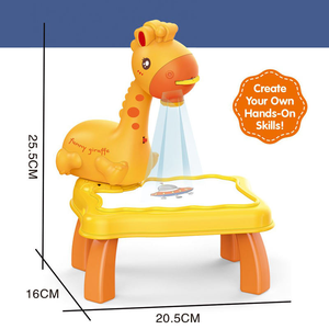 24 Pola Kartun Rusa Kreatif Mainan Meja Papan Gambar Proyeksi Grafiti untuk Anak - Product Image 3