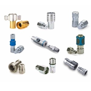Shanghai Hansen AUTO-FLO <b>Quick</b> Coupler 6.35mm Brass Insert <b>Connector</b> Stainless Steel Natural Color Pneumatic Parts - Product Image 4