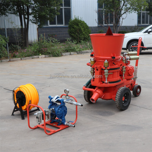 Pneumatische 5m3h trockensprühen feuerfeste schneckbeton-gunning-gunit-maschine verkauf - Product Image 1