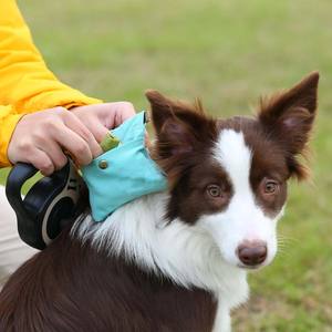 Free sample Custom Tweed <b>Dog</b> Walking Bag with <b>Treat</b> <b>Pouch</b> Pup Plaid Crossbody <b>Dog</b> Walking Bag Bundle Bottle Holder - Product Image 3